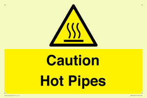 Caution Hot Pipes
